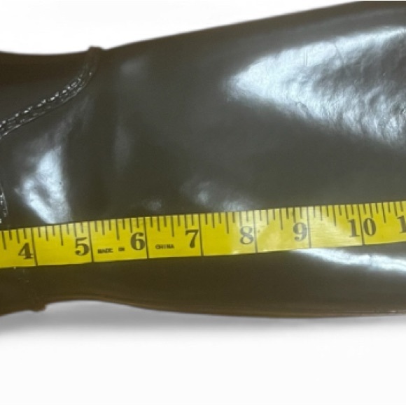 Michael Kors Woman’s Waterproof Stockard Rubber Rain Boots Black Size 6 - Picture 7 of 9